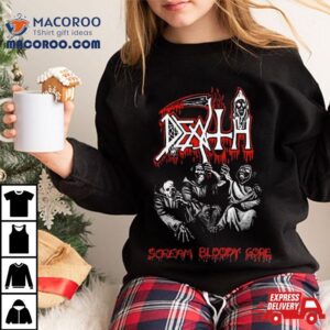 Death Scream Bloody Gore Throwback Tshirt