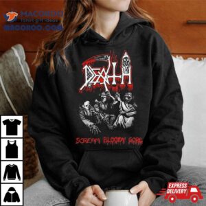 Death Scream Bloody Gore Throwback Tshirt