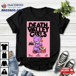 Death Valley Girls March Yes Pink Room Manchester England Tshirt