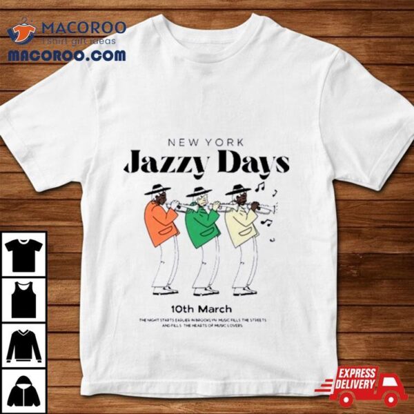 Demilade New York Jazzy Days Shirt