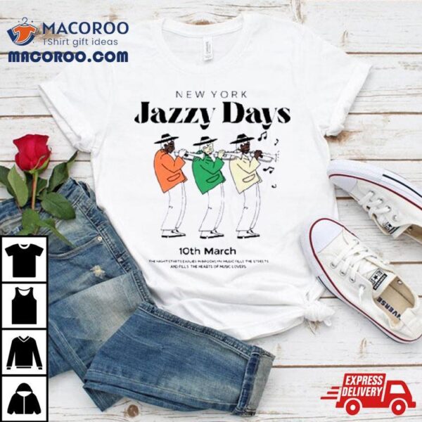 Demilade New York Jazzy Days Shirt