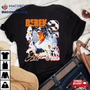 Derek Jeter New York Yankees Baseball Graphic Poster Shirt