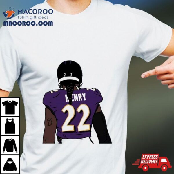 Derrick Henry Back Baltimore Football Player Shirt