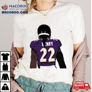 Derrick Henry Back Baltimore Football Player Tshirt