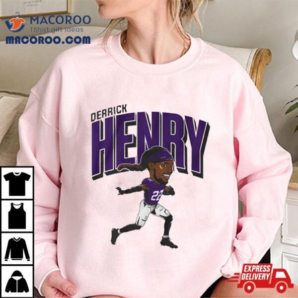 Derrick Henry Baltimore Caricature Shirt