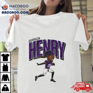 Derrick Henry Baltimore Caricature Tshirt