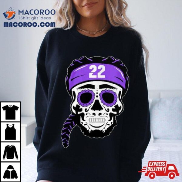 Derrick Henry Baltimore Sugar Skull Shirt