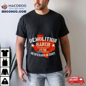 Desperado Ranch At The Desperado Resort Texas Map Tshirt