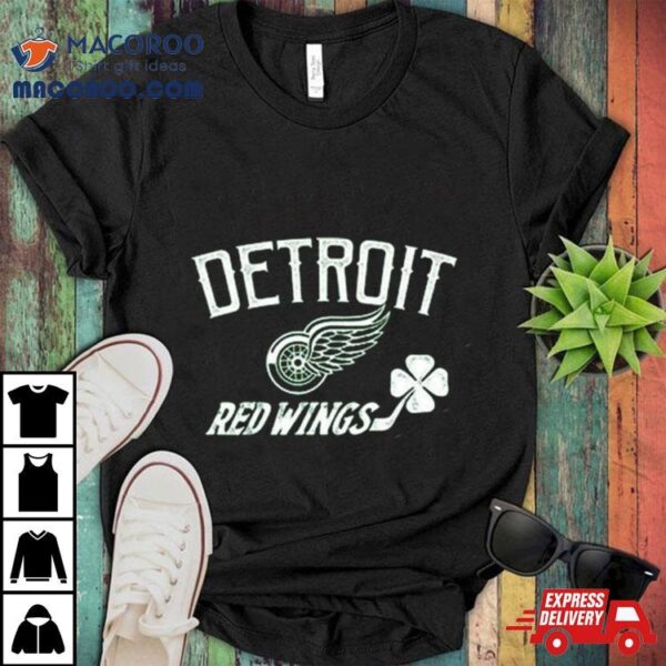 Detroit Red Wings Levelwear Youth St. Patrick’s Day Little Richmond Clover Shirt