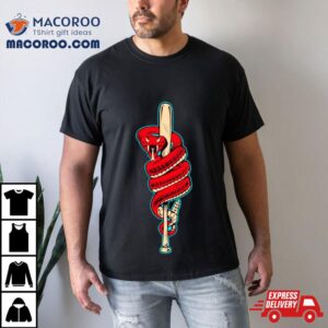 Diamond Bat Baseball Snake Mlb Logo Tshirt