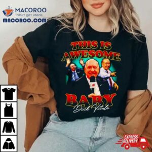 Dick Vitale This Is Awesome Baby Signature Tshirt