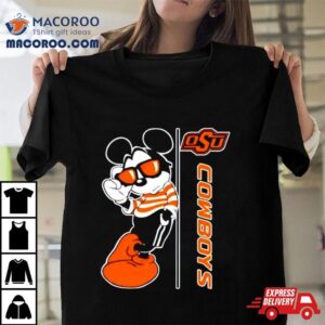 Disney Mickey Mouse Cowboys Football Tshirt