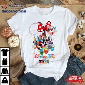 Disney Trip Mickey And Friends Castle Tshirt