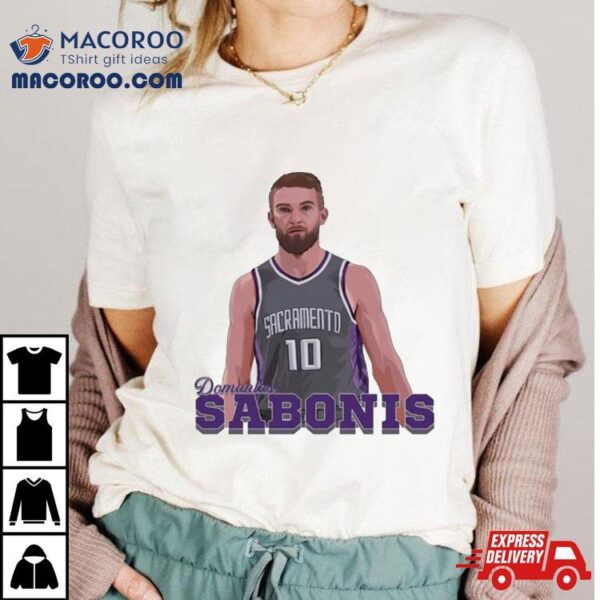 Domantas Sabonis Sacramento Kings Basketball Shirt