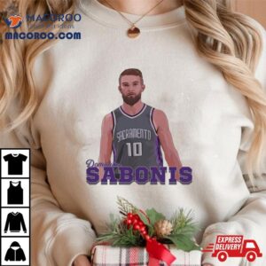 Domantas Sabonis Sacramento Kings Basketball Tshirt