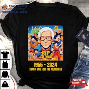 Dragon Ball Z Rip Akira Toriyama Thank You For The Memories Tshirt