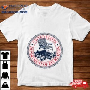 Drunk United States Department Of Recreation Logo Tshirt