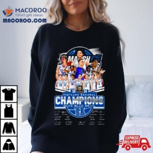 Duke Blue Devils Portland Regional Champions Signatures Tshirt