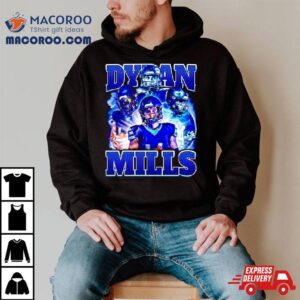 Dylan Mills Villanova Wildcats Vintage Tshirt