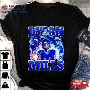 Dylan Mills Villanova Wildcats Vintage Tshirt