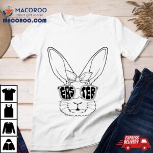 Easter Bunny Glasses Tshirt