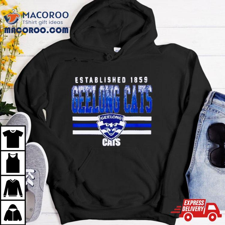 Established 1859 Geelong Cats Classic Shirt Established 1859 Geelong Cats Classic Shirt