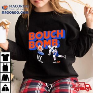 Evan Bouchard Edmonton Oilers Bouch Bomb Tshirt