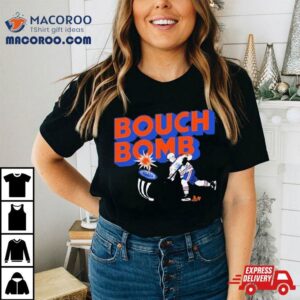 Evan Bouchard Edmonton Oilers Bouch Bomb Tshirt