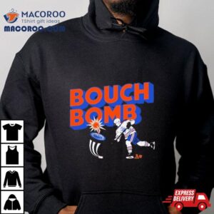 Evan Bouchard Edmonton Oilers Bouch Bomb Tshirt