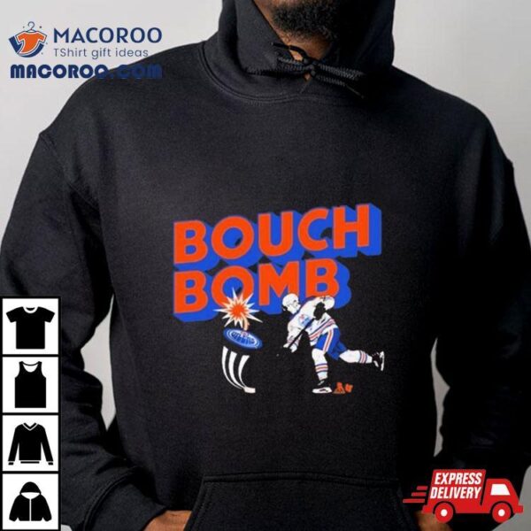 Evan Bouchard Edmonton Oilers Bouch Bomb Shirt