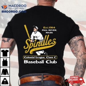 Fall River Spindles Massachusetts Vintage Defunct Baseball Teams Tshirt