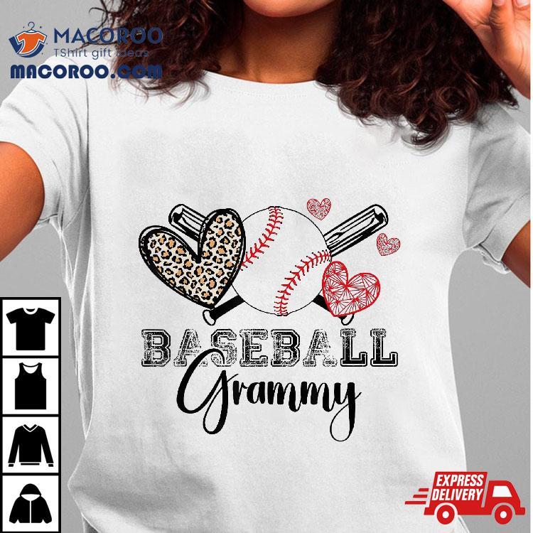 Family Baseball Grammy Heart Grandma Mothers Day Shirt Family Baseball Grammy Heart Grandma Mothers Day Shirt