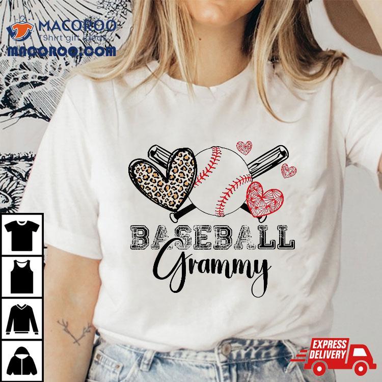 Family Baseball Grammy Heart Grandma Mothers Day Shirt Family Baseball Grammy Heart Grandma Mothers Day Shirt