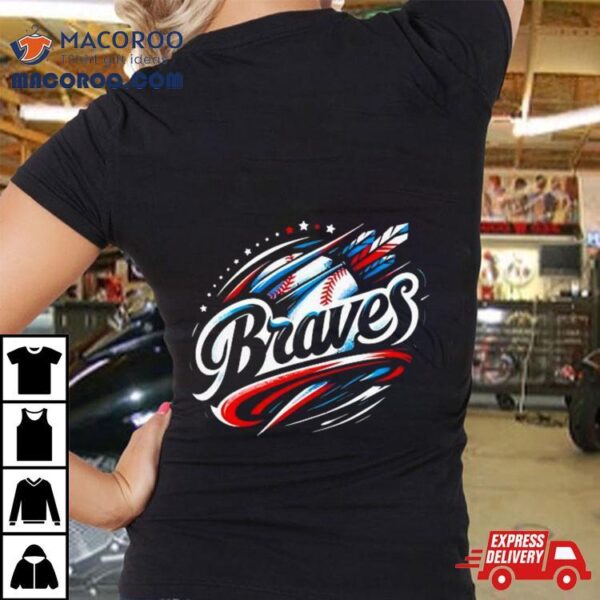 Feathers Braves Baseball Mlb Team Shirt