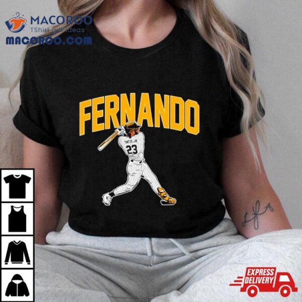 Fernando Tatis Jr Slugger Swing San Diego Padres Shirt