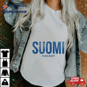 Finland Suomi Hockey Distressed Vintage Retro Tshirt