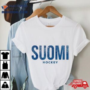 Finland Suomi Hockey Distressed Vintage Retro T Shirt