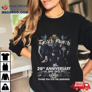 Five Finger Death Punch Th Anniversary Thank You For The Memories Tshirt