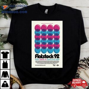 Flatstock Sxsw March Austin Tx Poster Tshirt