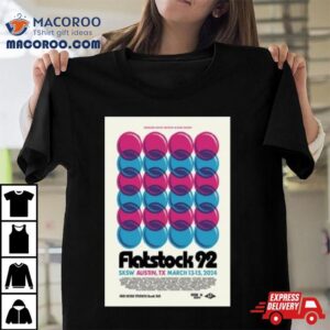 Flatstock Sxsw March Austin Tx Poster Tshirt