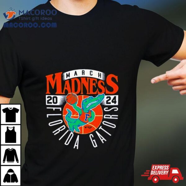 Florida Gators 2024 March Madness Mascoshirt