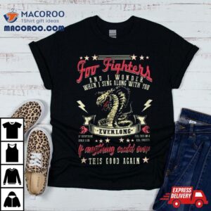 Foo Fighters And I Wonder When I Sing Along With You Tshirt