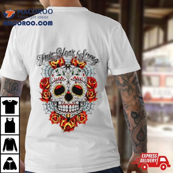 Four Year Strong Sugar Skull Shirt