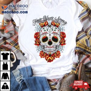 Four Year Strong Sugar Skull Tshirt