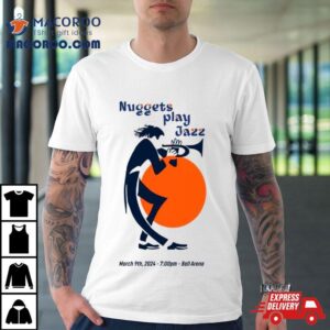 Funny Nuggets Play Jazz Basketball Tshirt