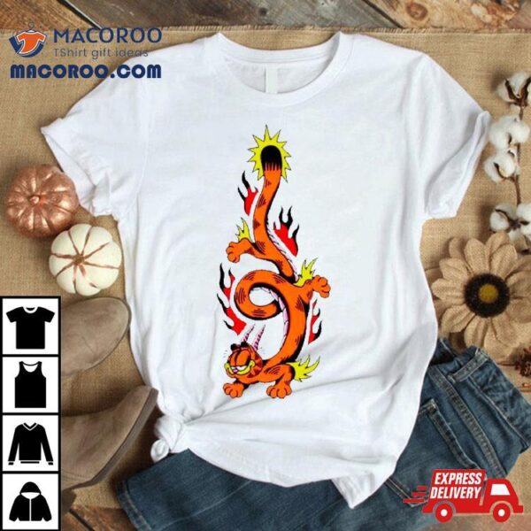 Garfield Dragon Funny Shirt