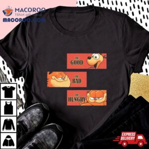Garfield The Good The Bad And The Hungry Tshirt
