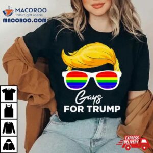 Gay For Trump Tshirt