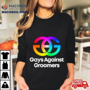 Gays Against Groomers Gag Logo Tshirt