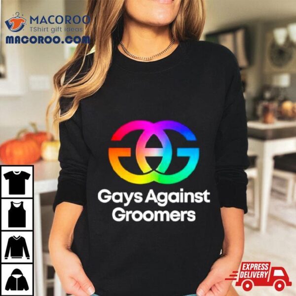 Gays Against Groomers Gag Logo Shirt